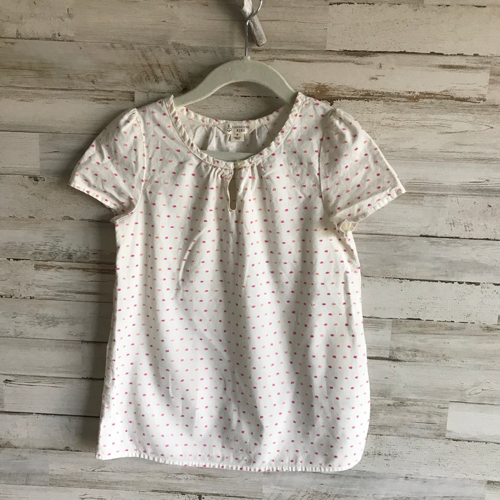 Lands’ End little girls shirt size 6